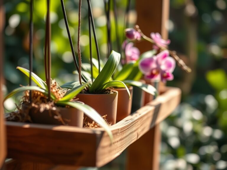 6 Steps to Prepare a Specialized Indoor Orchid Shelf