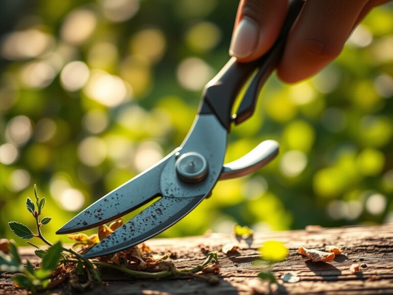 9 Steps to Clean Professional Garden Shears After Use